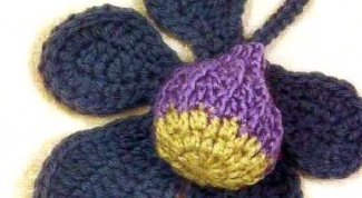 How to knit a leaves crochet