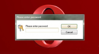 How to put a password on Opera