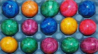Как разукрасить пасхальные яйца