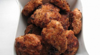 How to fry the meatballs-semi-finished products