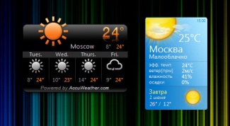 How to set weather on your desktop