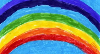 Как нарисовать радугу