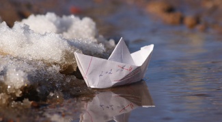 Как сделать корабль оригами