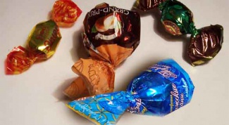 Как сделать конфету из бумаги