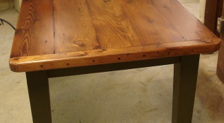 Как сделать деревянный стол