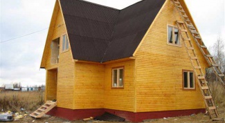 How to make the annexe to the wooden house
