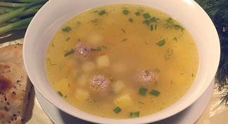 Как делать суп с фрикадельками