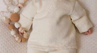 How to knit a blouse newborn