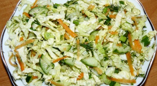 Как приготовить салат из пекинской капусты