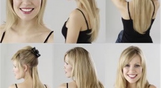 Как крепить крепить накладные волосы