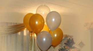 How to decorate the room with balloons