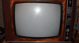 How to set an old TV