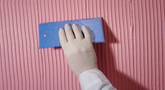 How to apply the most textured plaster