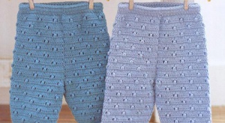 How to knit baby pants