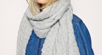 Как завязать шарф зимой