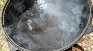 How to prepare the cauldron