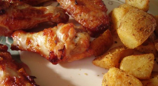 How to cook chicken in the oven with potatoes