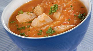 Как готовить рыбный суп по-гански