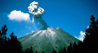 Как сделать модель вулкана
