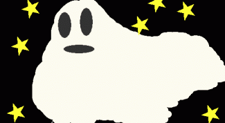 Как нарисовать призрака