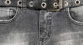 Как вернуть джинсам черный цвет