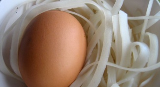 Как приготовить яичную лапшу