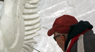 Как сделать снежную скульптуру