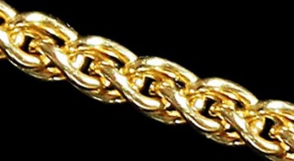 How to solder gold chain