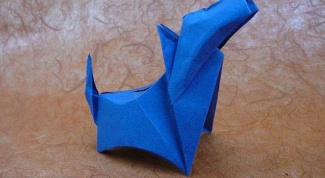 Как сделать оригами собаку