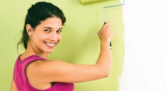 How to paint paper wall