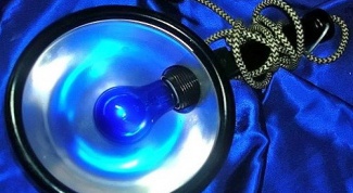 Как использовать синюю лампу