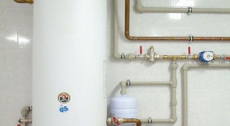 How to connect the indirect heating boiler