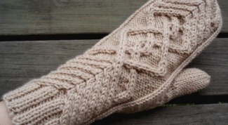 How to knit mittens knitting