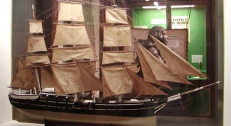 How to make a model of a sailing ship