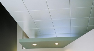 How to glue ceiling panel