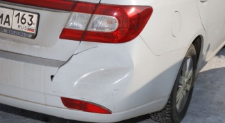 How to repair a cracked bumper