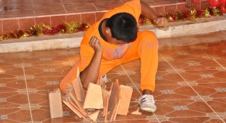 How to learn to break bricks