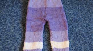 How to knit pants knitting
