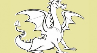 Как нарисовать дракона простым карандашом