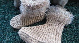 How to knit baby socks crochet