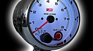 How to determine speed by tachometer