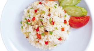 Как сделать овощную смесь с рисом
