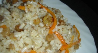 How to cook pilaf with rabbit meat