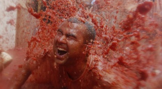 How can I participate in the tomato battle of La Tomatina