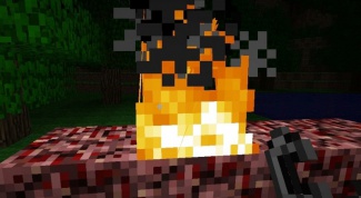 Как добыть огонь в Minecraft