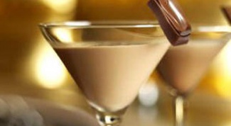Шоколадный слабоалкогольный коктейль