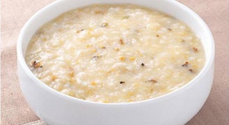 At what age a child can be given porridge