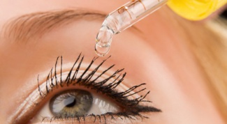 What eye drops to drip when working at the computer