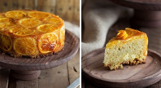 Как приготовить очень красивый апельсиновый пирог