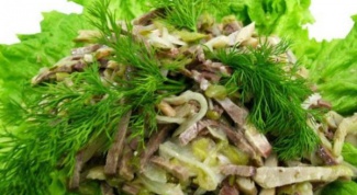 Какой салат можно приготовить со свиным языком